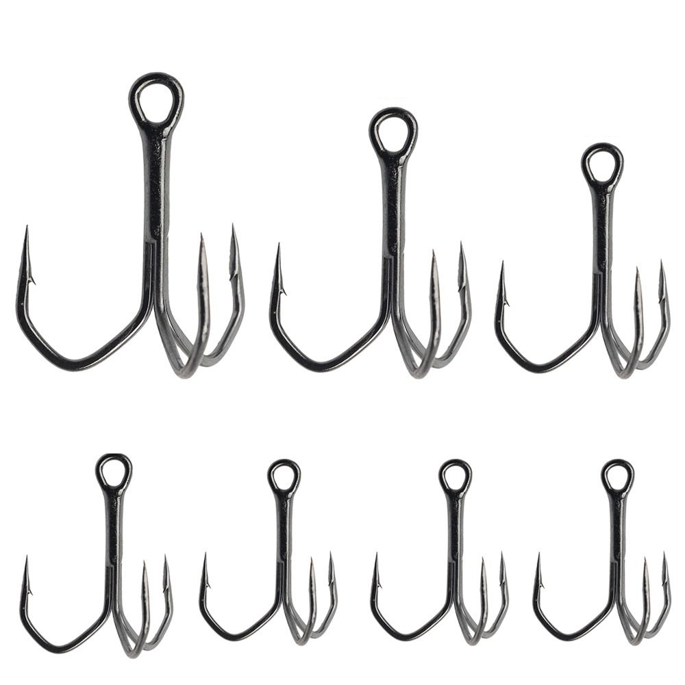 Fishing Hook Assortment - 10 BH kait Treble 14 #-2