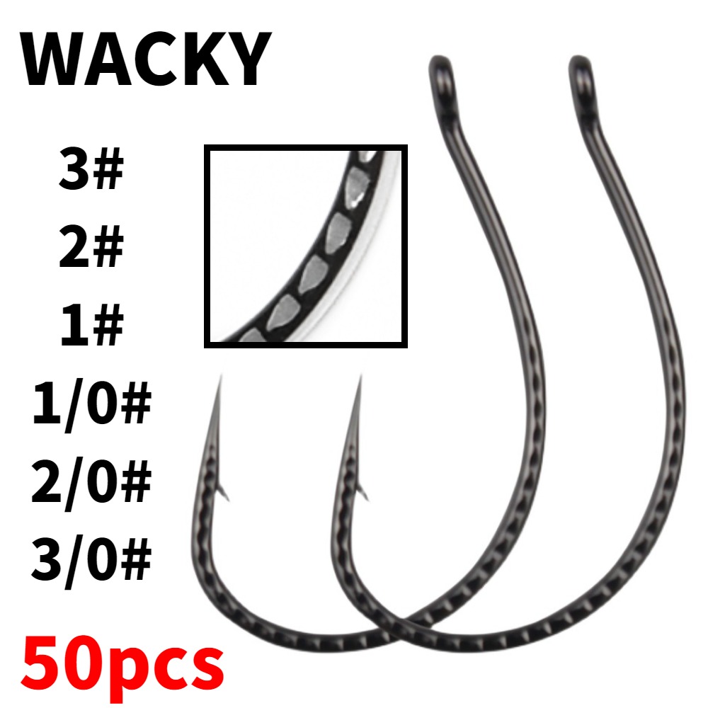 Fishing Hook Assortment - 50 buah kait unik umpan pancing