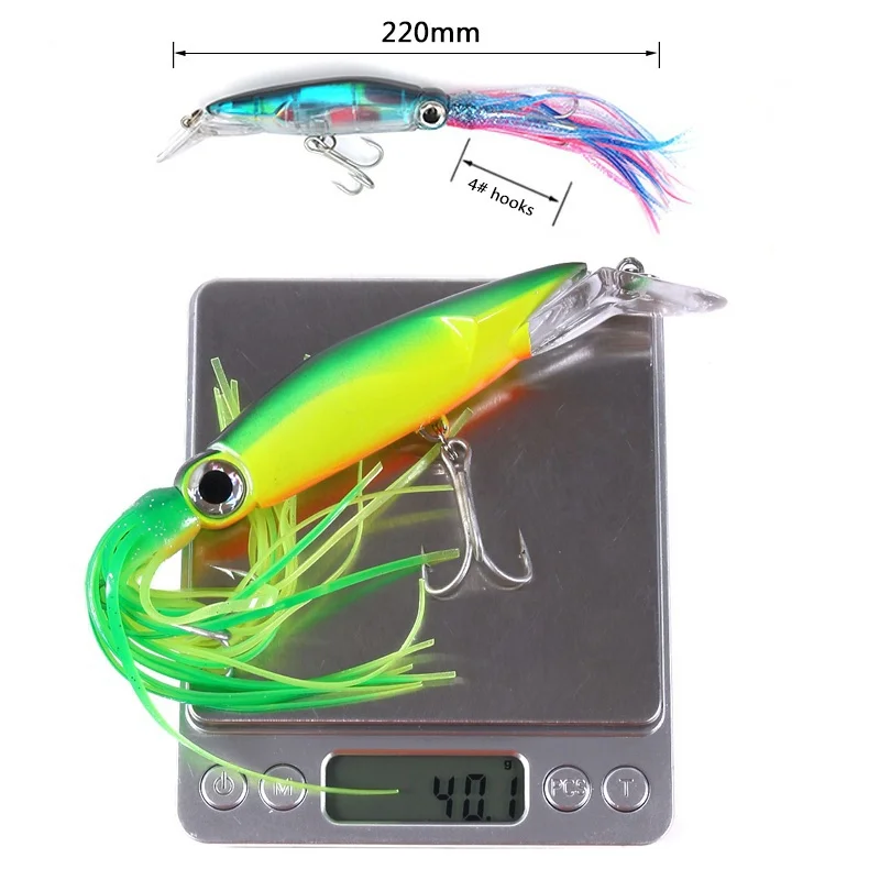 FLYSAND umpan pancing cumi-cum - Fishing Hook Size ulasan dan harga