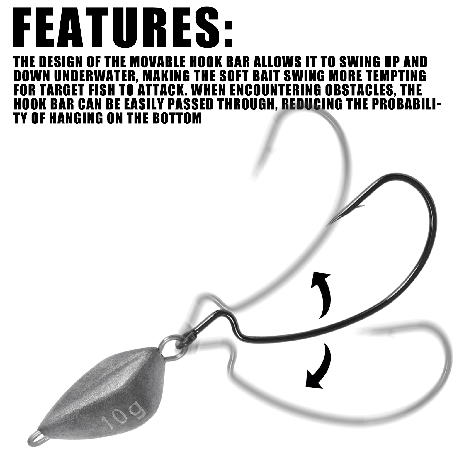 SAMOLLA kail pancing kepala Ji - Fishing Hook Jig ulasan dan harga