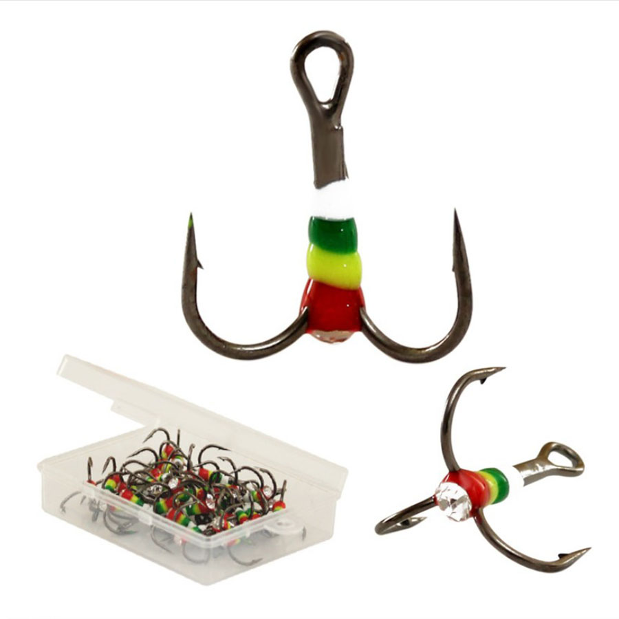 5pcs40pcs Es Memancing Rainbow - Fishing Hook Assortment ulasan dan harga