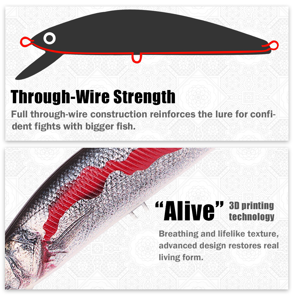 B&U Umpan Pancing Minnow Tengg - Fishing Hook Treble ulasan dan harga