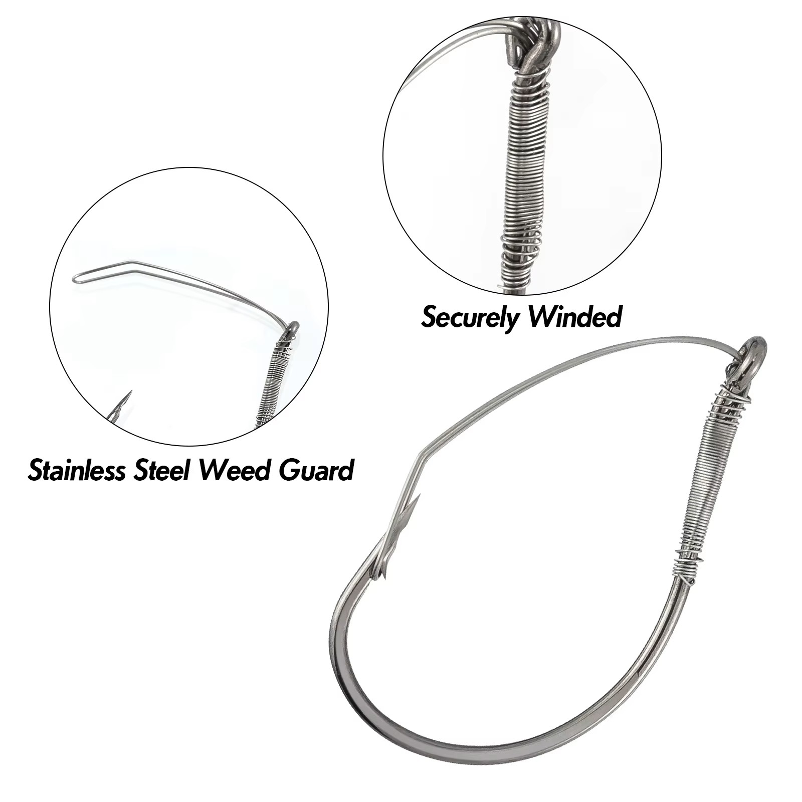 FishTrip Weedless Aneh Rig Kai - Fishing Hook Weedless ulasan dan harga