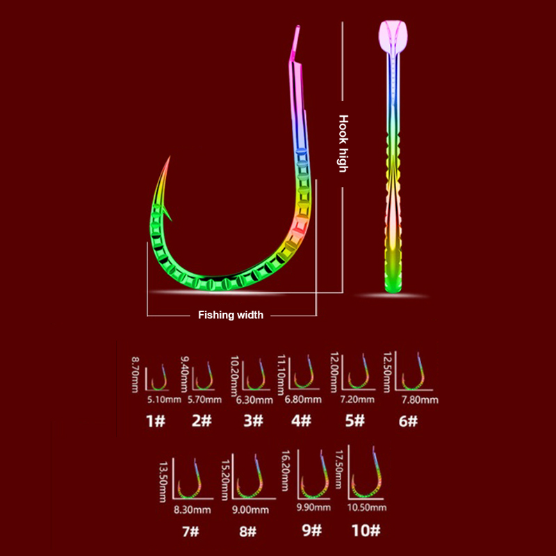 10 buah skala naga Kirin Iseni - Fishing Hook Assortment ulasan dan harga