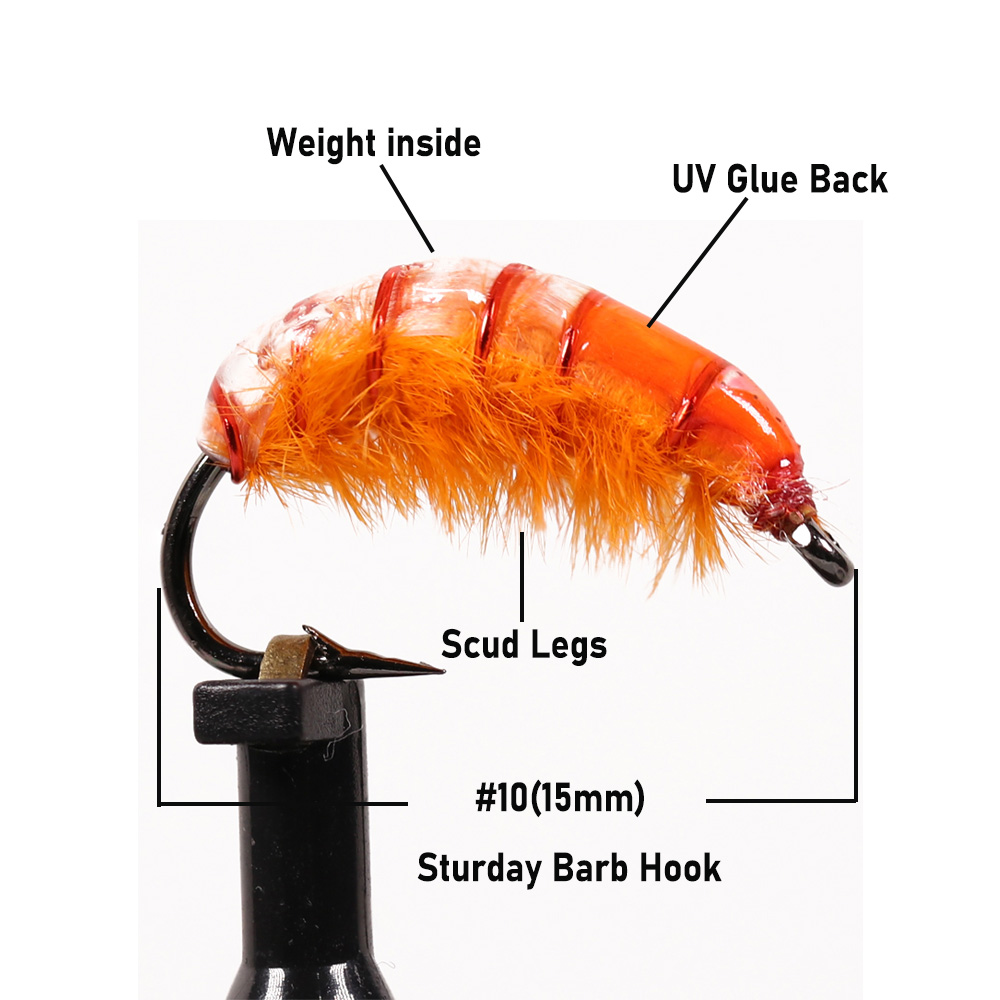 6 buah/8 buah # 10 Umpan Lalat - Fishing Hook Size ulasan dan harga