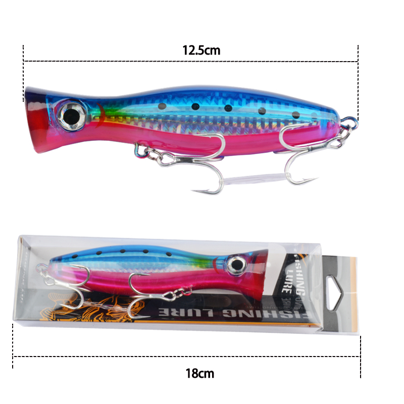 1 Buah 43G Umpan Pancing Wobbl - Fishing Hook Treble ulasan dan harga