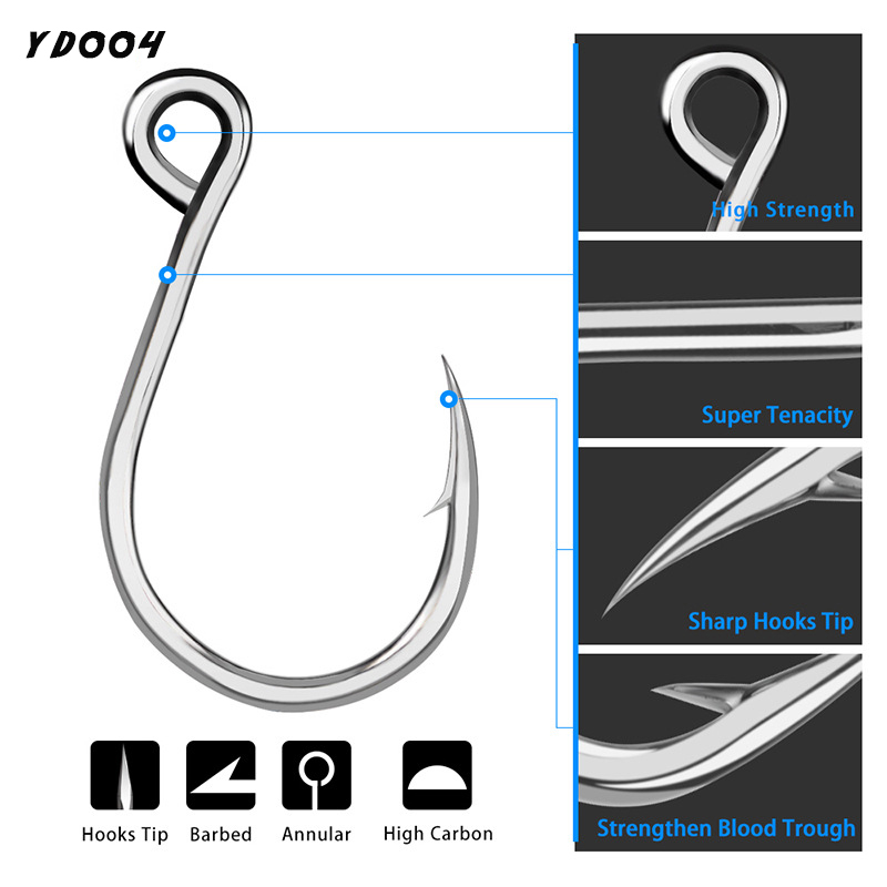 20PCS/lot Kail Pancing Laut Ba - Fishing Hook Assortment ulasan dan harga