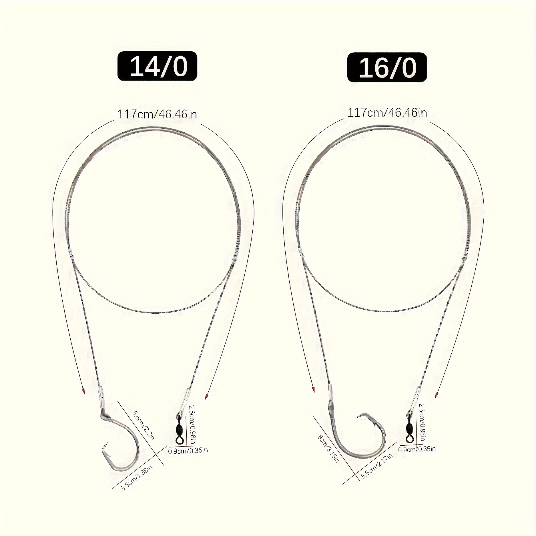 2 buah rig kait lingkaran panc - Fishing Hook Assortment ulasan dan harga