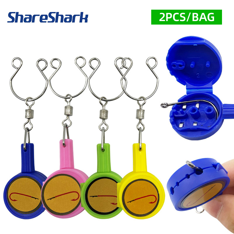 ShareShark 2pcs/bag Alat Pengi - Fishing Hook Stainless Steel ulasan dan harga