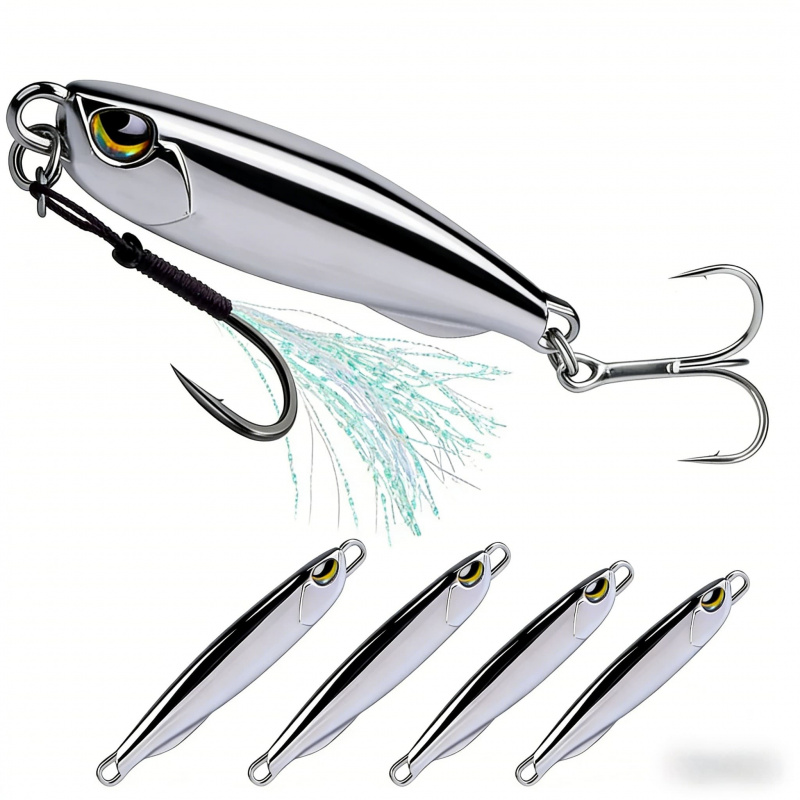 Umpan Besi Iron Plate10-80G Um - Fishing Hook Treble ulasan dan harga